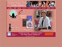 Tablet Screenshot of donnahenes.net